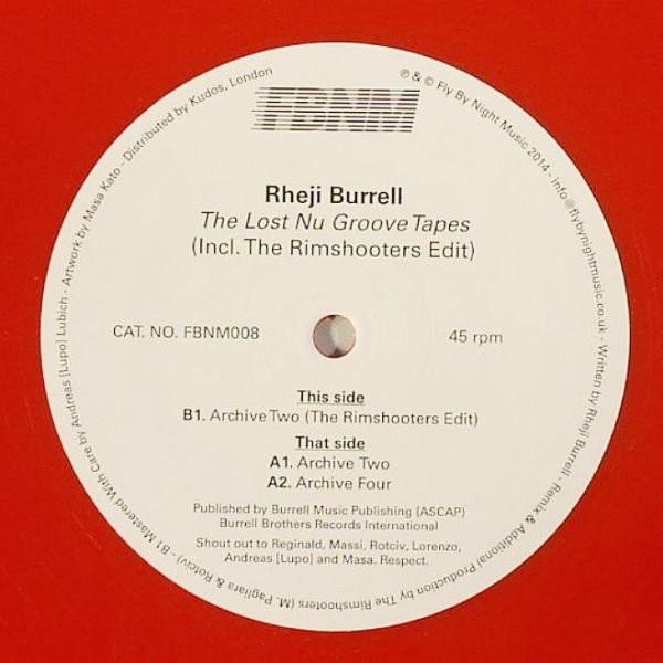 Rheji Burrell - The Lost Nu Groove Tapes