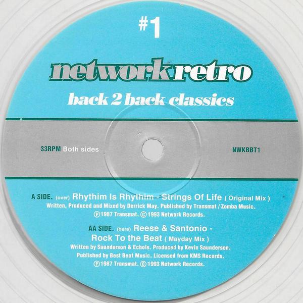 Rhythim Is Rhythim, Reese & Santonio - Network Retro #1 - Back 2 Back Classics