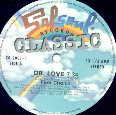 Ripple, First Choice - Dr. Love / The Beat Goes On