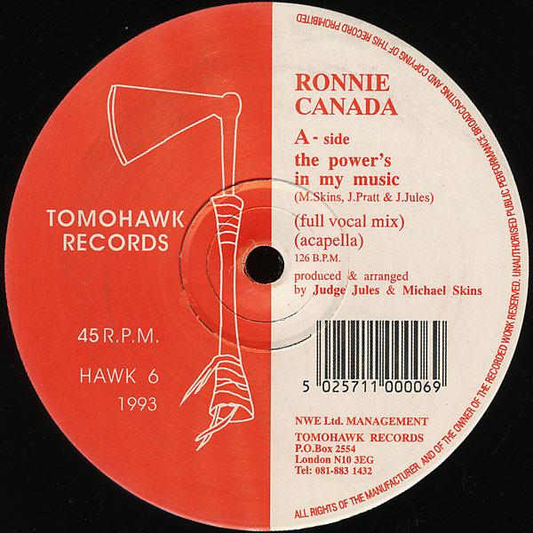 Ronnie Canada - The Power's In My Music