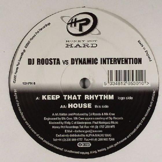 Roosta, Dynamic Intervention - Keep That Rhythm / House