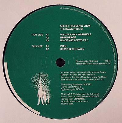 Secret Frequency Crew - The Black Moss EP