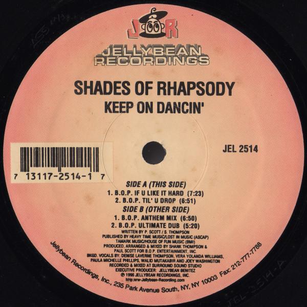 Shades Of Rhapsody - Keep On Dancin'