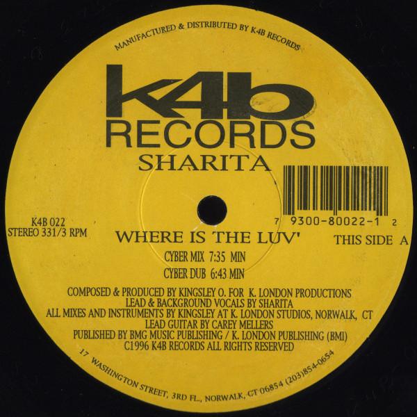 Sharita - Where Is The Luv'