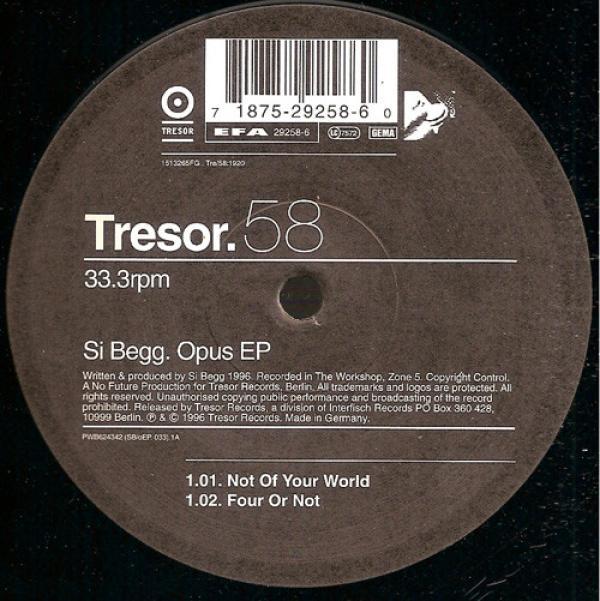 Si Begg - Opus EP