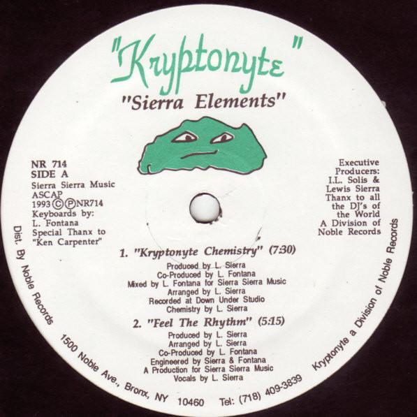 Sierra - Kryptonyte Chemistry