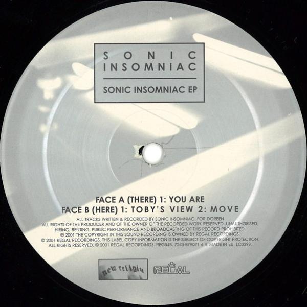 Sonic Insomniac - Sonic Insomniac EP