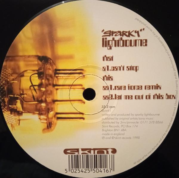 Sparky Lightbourne - Can't Stop