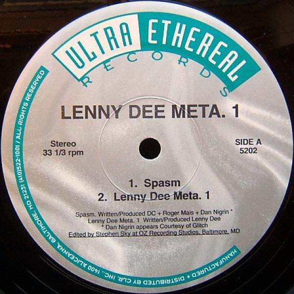 Spasm (10), Lenny Dee, Nebula Nine - Spasm / Meta. 1 / Hypnotic Trance
