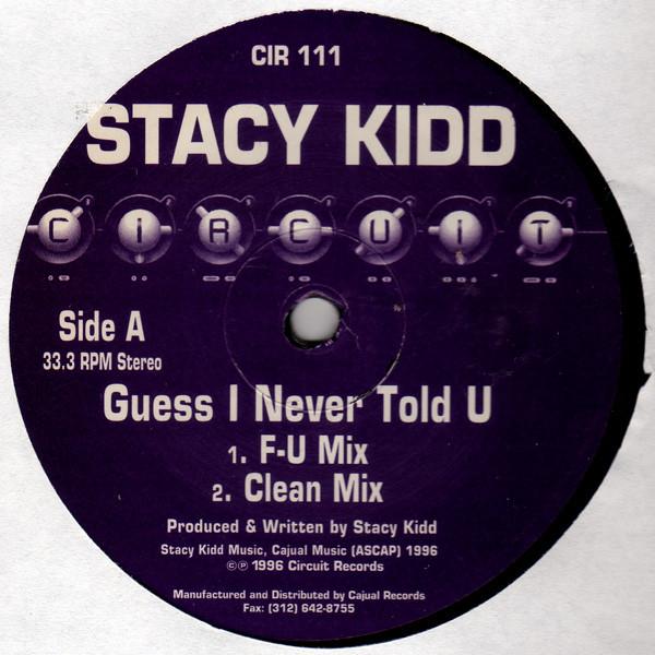 Stacy Kidd - Guess I Never Told U