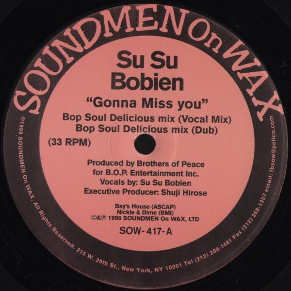 Su Su Bobien - Gonna Miss You