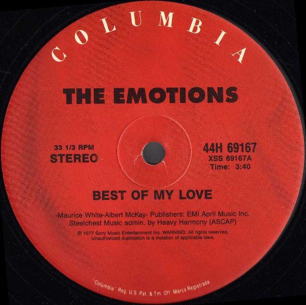 The Emotions - Best Of My Love / I Don't Wanna Lose Your Love