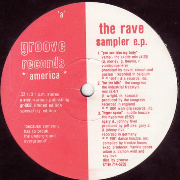  - The Rave Sampler E.P. - Underground Hits Volume 1