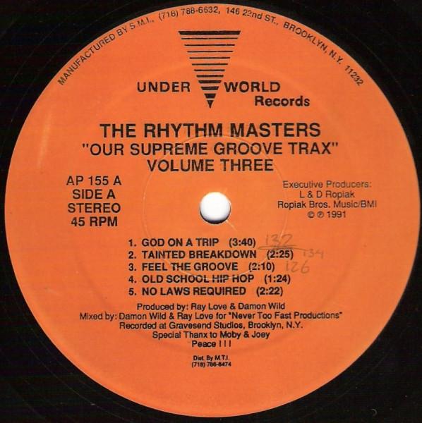 The Rhythm Masters - Our Supreme Groove Trax Volume Three