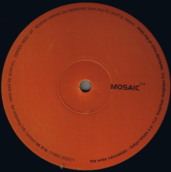 The Wise Caucasian - Tokyo Blues E.P.