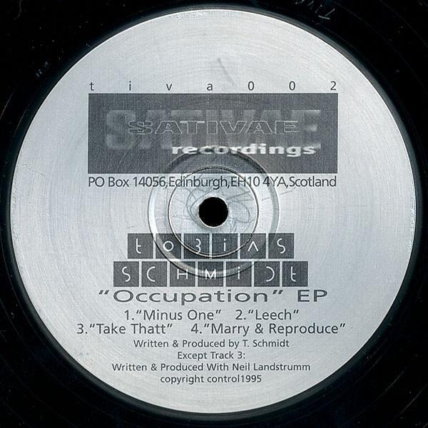 Tobias Schmidt - Occupation EP