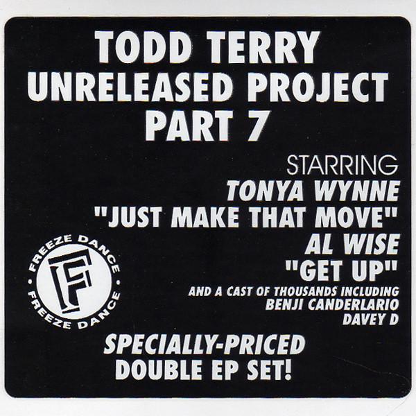 Todd Terry - Unreleased Project Part 7
