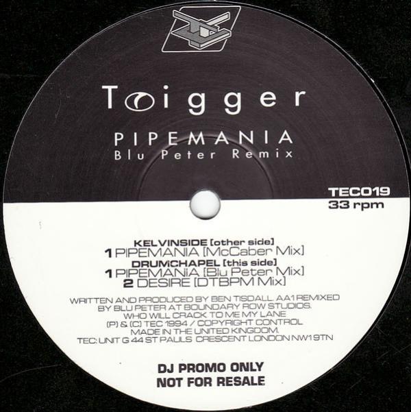 Trigger - Pipemania - Blu Peter Remix