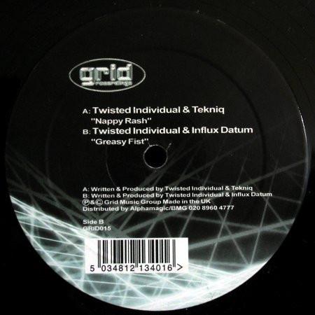 Twisted Individual, Tekniq, Influx Datum - Nappy Rash / Greasy Fist