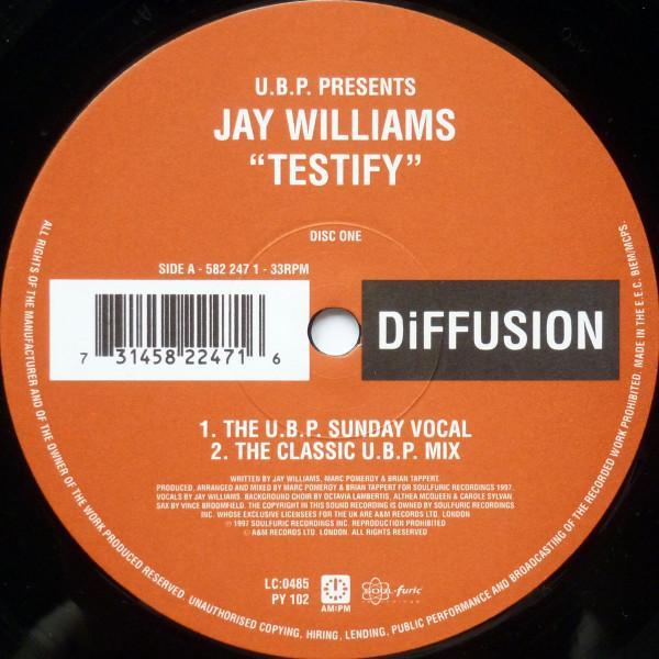 Urban Blues Project, Jay Williams - Testify