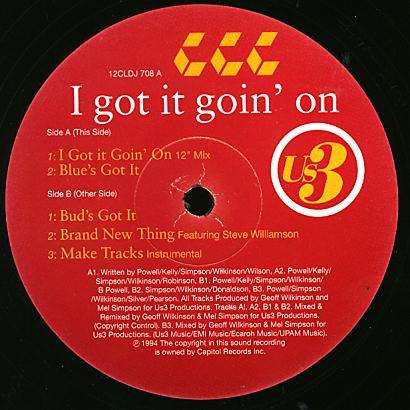 Us3 - I Got It Goin' On