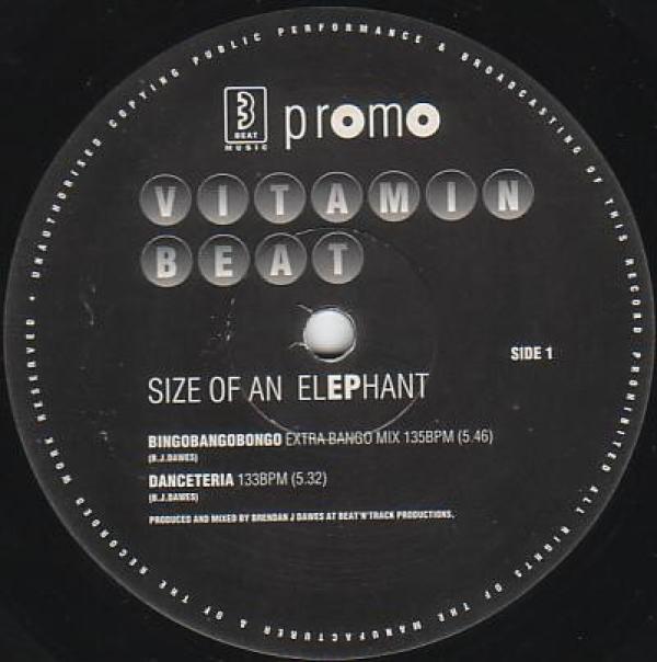 Vitamin Beat - Size Of An Elephant EP