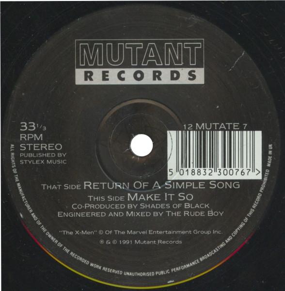 X-Men (10) - Return Of A Simple Song / Make It So