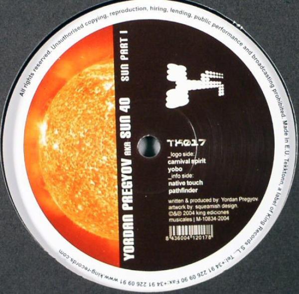 Yordan Pregyov, Sun40 - Sun Part I